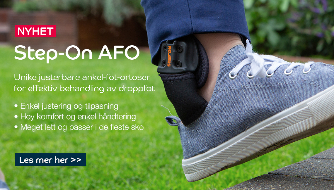 Step On AFO droppfot ortose forsidebilde nyhet